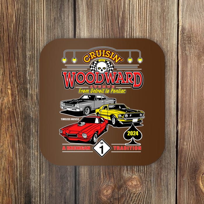 Crusin Woodward Woodward Ave Detroit To Pontiac A Michigan Tradition 2024 Coaster