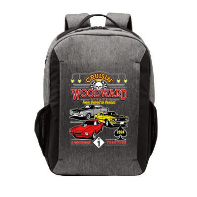 Crusin Woodward Woodward Ave Detroit To Pontiac A Michigan Tradition 2024 Vector Backpack