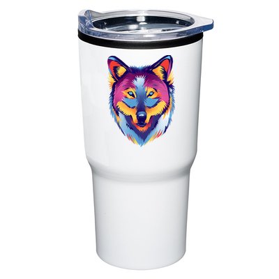 Colorful Wolf Wild Animal Tumbler