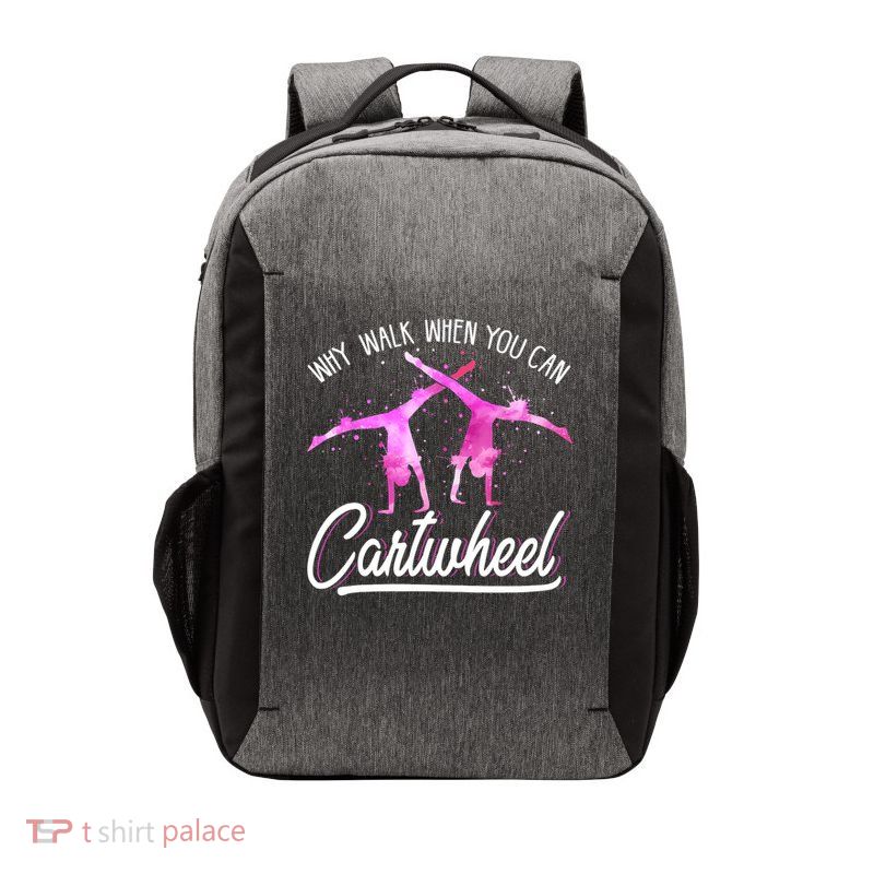 Cartwheel Why Walk When You Can Vector Backpack
