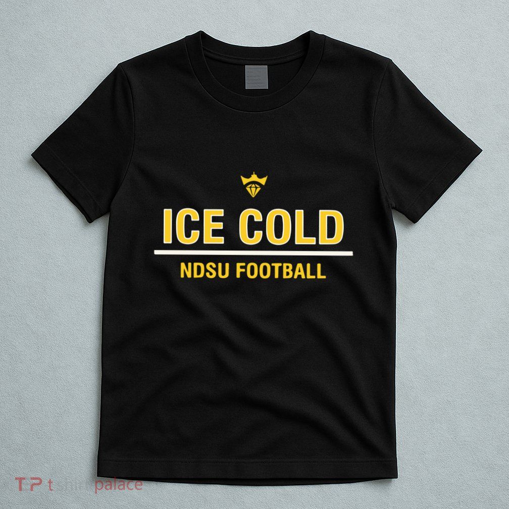 Christian Watson Wearing Ice Cold Ndsu Football T-Shirt