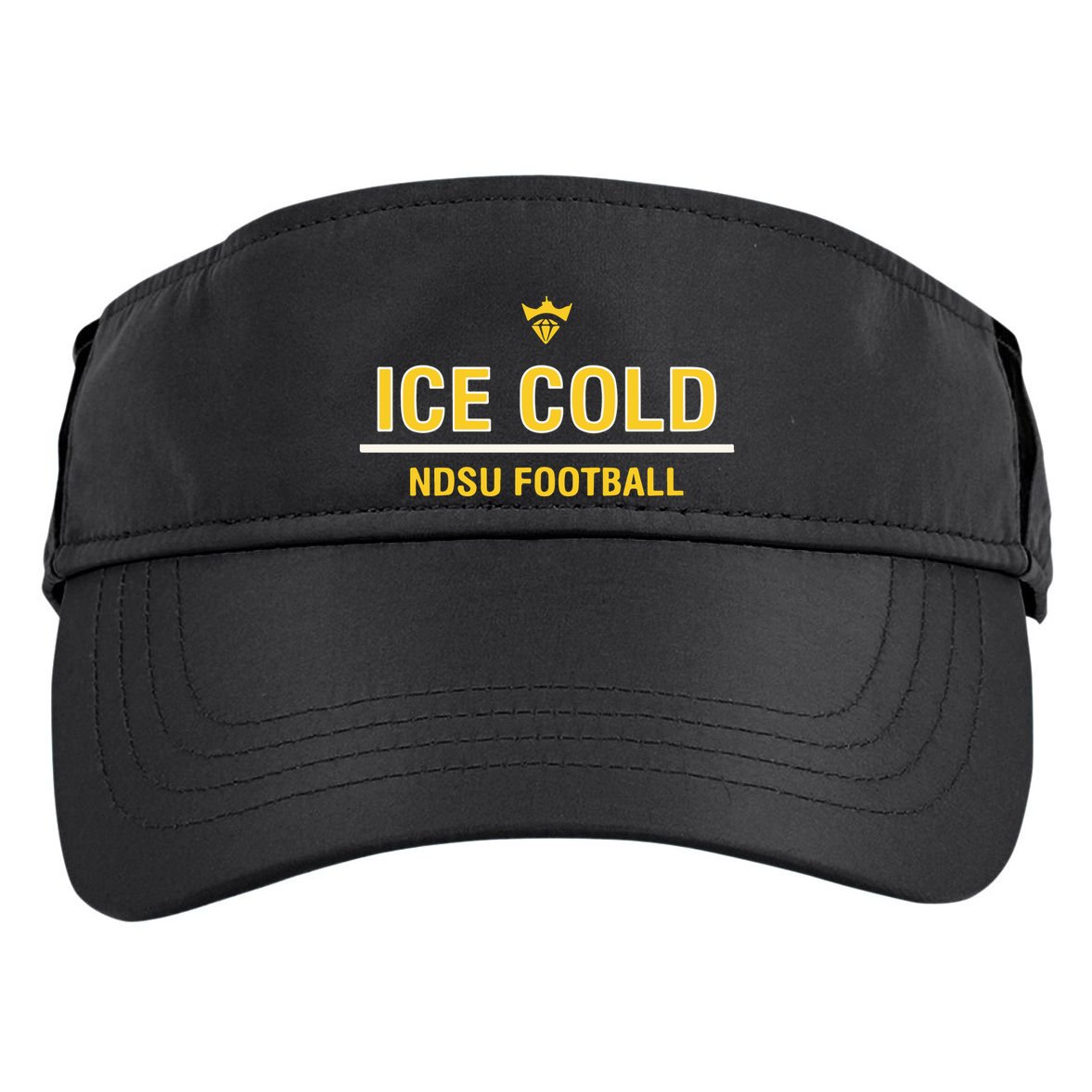 Christian Watson Wearing Ice Cold Ndsu Football Adult Drive Performance Visor