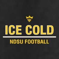 Christian Watson Wearing Ice Cold Ndsu Football Adult Drive Performance Visor