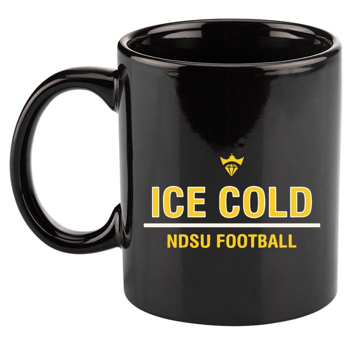 Christian Watson Wearing Ice Cold Ndsu Football 11oz C Handle Ceramic Mug