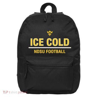 Christian Watson Wearing Ice Cold Ndsu Football 16 in Basic Backpack