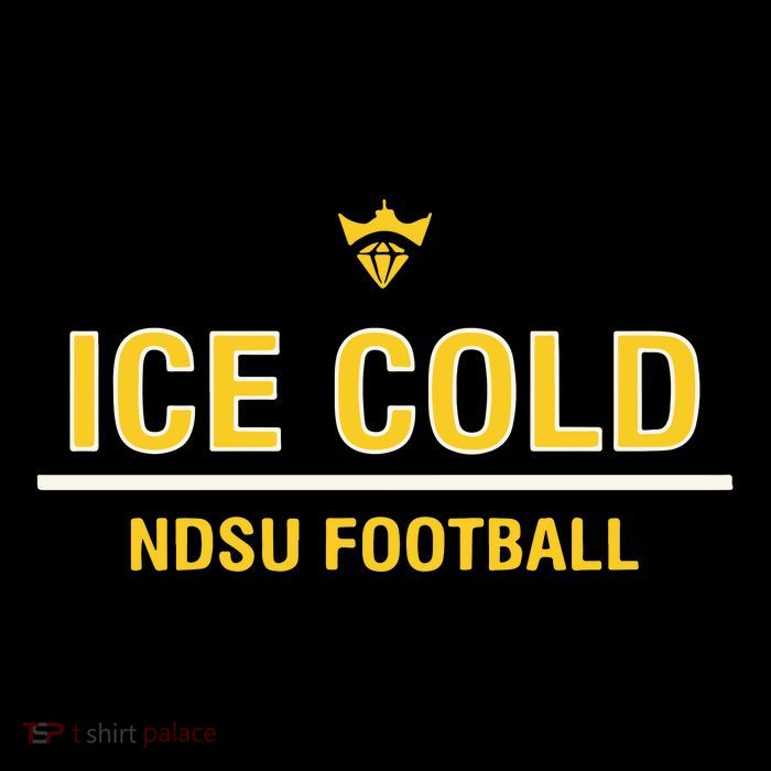 Christian Watson Wearing Ice Cold Ndsu Football Cooling Performance Long Sleeve Crew