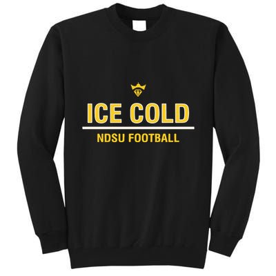 Christian Watson Wearing Ice Cold Ndsu Football Tall Sweatshirt