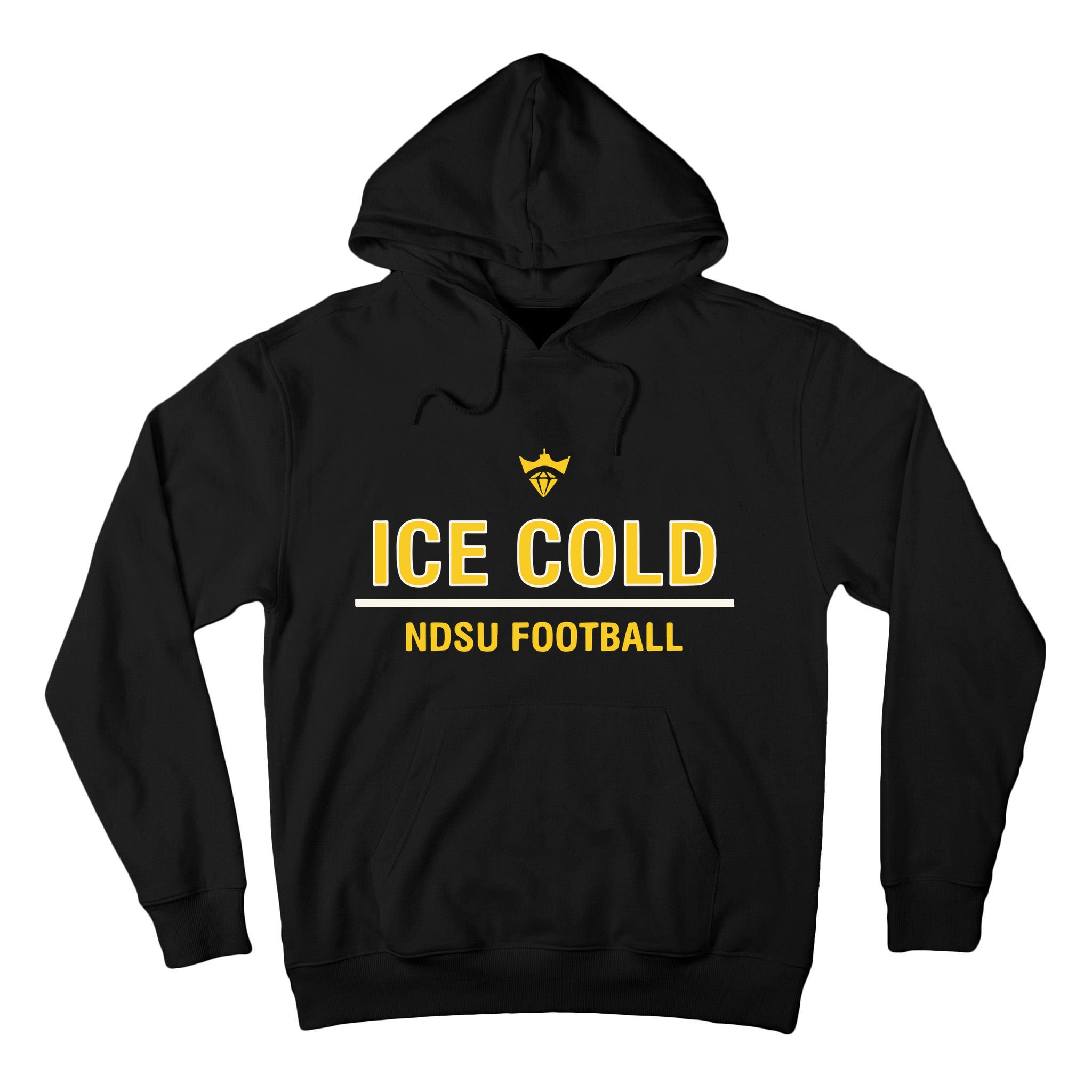 Christian Watson Wearing Ice Cold Ndsu Football Tall Hoodie