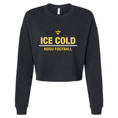 Christian Watson Wearing Ice Cold Ndsu Football Cropped Pullover Crew