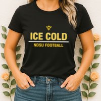 Christian Watson Wearing Ice Cold Ndsu Football Womens T-Shirt