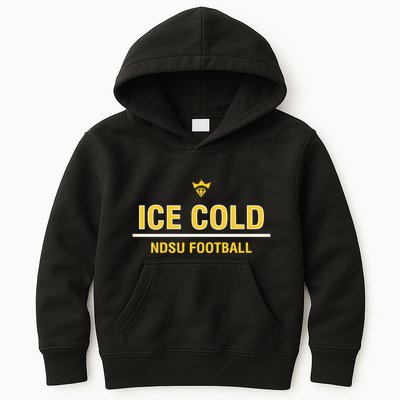 Christian Watson Wearing Ice Cold Ndsu Football Kids Hoodie