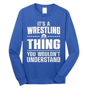 Cool Wrestling Wrestler Coach Wrestle Sports Long Sleeve Shirt