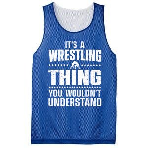 Cool Wrestling Wrestler Coach Wrestle Sports Mesh Reversible Basketball Jersey Tank