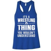 Cool Wrestling Wrestler Coach Wrestle Sports Women's Racerback Tank