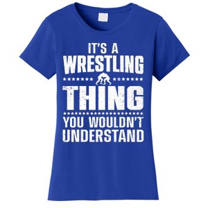 Cool Wrestling Wrestler Coach Wrestle Sports Women's T-Shirt