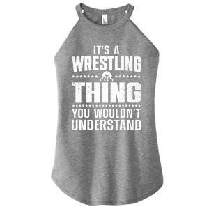 Cool Wrestling Wrestler Coach Wrestle Sports Women's Perfect Tri Rocker Tank