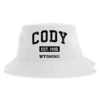 Cody Wyoming Wy Vintage Sports Established Design Sustainable Bucket Hat