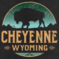 Cheyenne Wyoming WY Buffalo Bison Cool Comfort Performance Bucket Hat