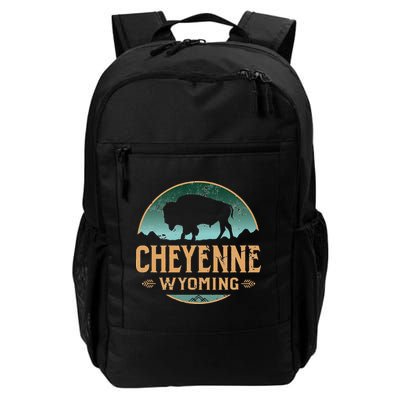 Cheyenne Wyoming WY Buffalo Bison Backpack