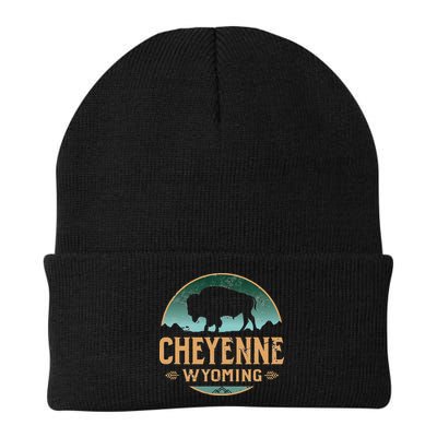 Cheyenne Wyoming WY Buffalo Bison Beanie