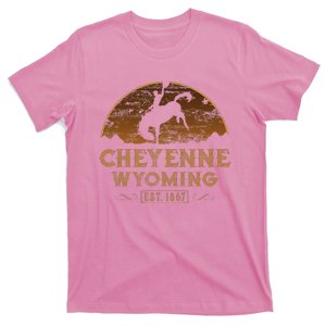 Cheyenne Wyoming WY Rodeo Cowboy T-Shirt