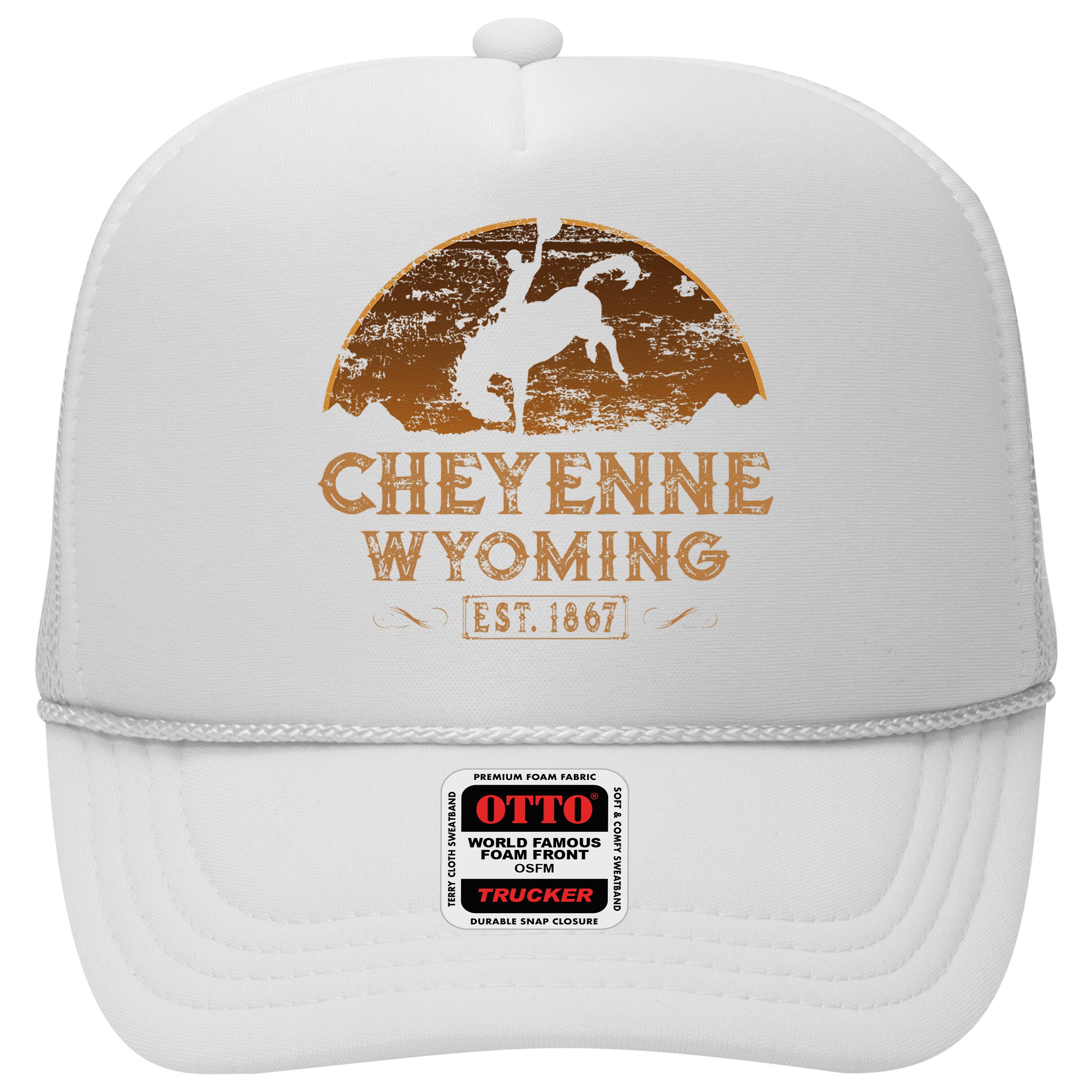 Cheyenne Wyoming WY Rodeo Cowboy Hat