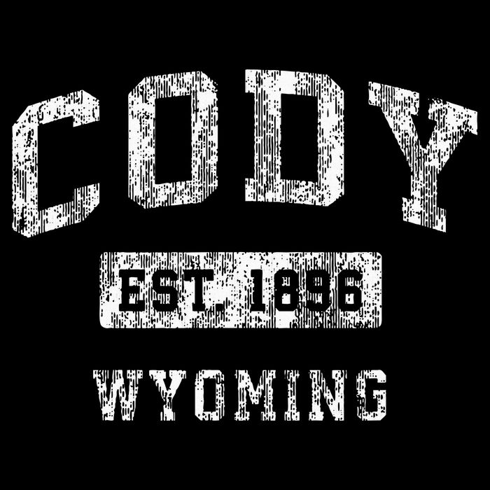 Cody Wyoming Wy Vintage Established Sports Tank Top