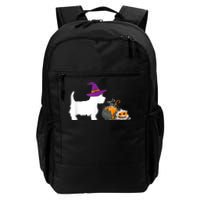 Cute Westie Wizard Hat Halloween Funny Dog Owner Costume Daily Commute Backpack