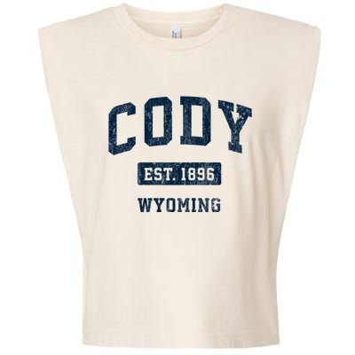 Cody Wyoming Wy Vintage Sports Established Garment-Dyed Women's Muscle Tee