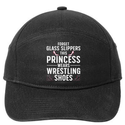 Cool Wrestling Wrestler Princess Sports 7-Panel Snapback Hat