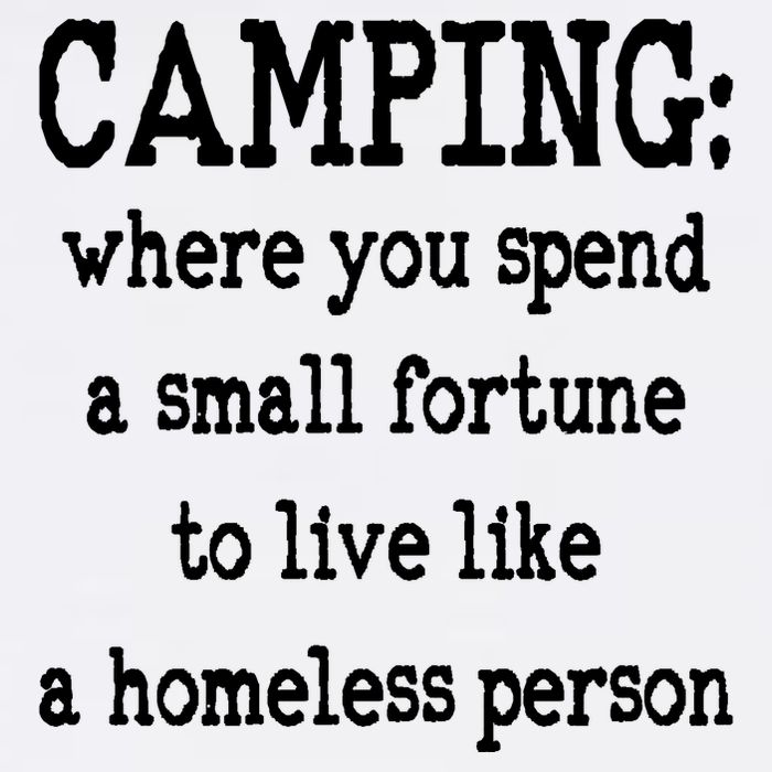 Camping: Where You Spend A Small Fortune To Live Like A Homeless Person Garment-Dyed Sweatshirt