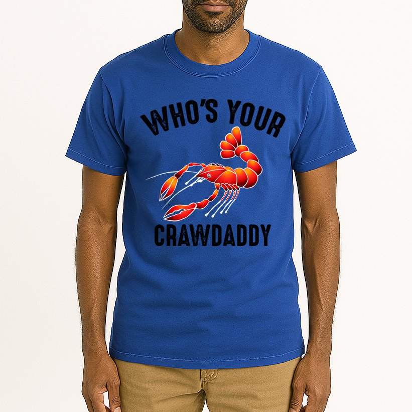 Cool Who's Your Crawdaddy Funny Crawdad Lobster Lover Gift Tall T-Shirt