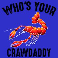 Cool Who's Your Crawdaddy Funny Crawdad Lobster Lover Gift Zip Tote Bag