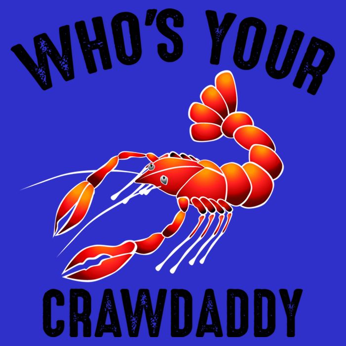 Cool Who's Your Crawdaddy Funny Crawdad Lobster Lover Gift Zip Tote Bag