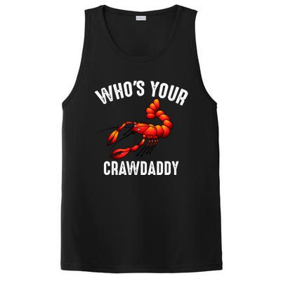 Cool Who's Your Crawdaddy Funny Crawdad Lobster Lover Gift PosiCharge Competitor Tank