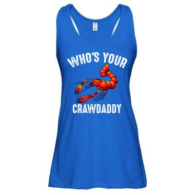 Cool Who's Your Crawdaddy Funny Crawdad Lobster Lover Gift Ladies Essential Flowy Tank