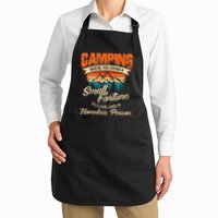 Camping Where You Spend A Small Fortune To Live Like A Homeless Person. Apron
