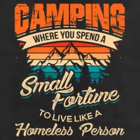 Camping Where You Spend A Small Fortune To Live Like A Homeless Person. Microfiber Hand Towel