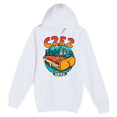 C2e2 X Butts On Things 2024 Premium Pullover Hoodie