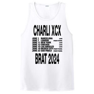 Charli Xcx Brat 2024 June Barcelona June 7 London PosiCharge Competitor Tank