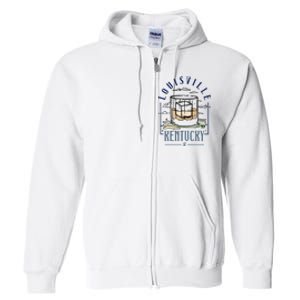 Championship X Barstool Golf Louisville Full Zip Hoodie