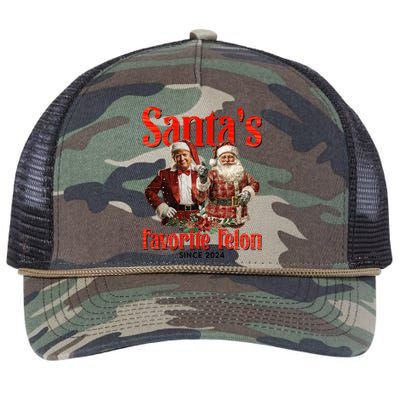 Christmas Xmas Funny Trump SantaS Favorite Felon Since 2024 Retro Rope Trucker Hat Cap