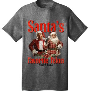 Christmas Xmas Funny Trump SantaS Favorite Felon Since 2024 T-Shirt