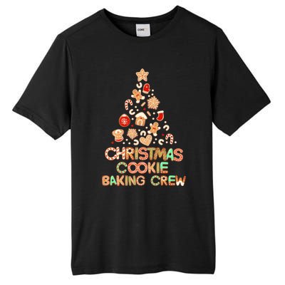 Cute Xmas Family Matching Christmas Cookie Baking Crew Gift Tall Fusion ChromaSoft Performance T-Shirt