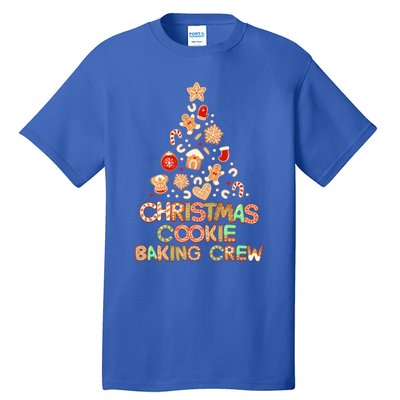 Cute Xmas Family Matching Christmas Cookie Baking Crew Gift Tall T-Shirt