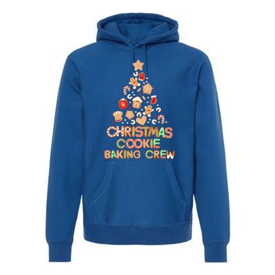 Cute Xmas Family Matching Christmas Cookie Baking Crew Gift Premium Hoodie