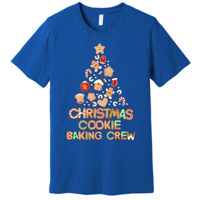 Cute Xmas Family Matching Christmas Cookie Baking Crew Gift Premium T-Shirt