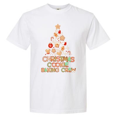 Cute Xmas Family Matching Christmas Cookie Baking Crew Gift Garment-Dyed Heavyweight T-Shirt