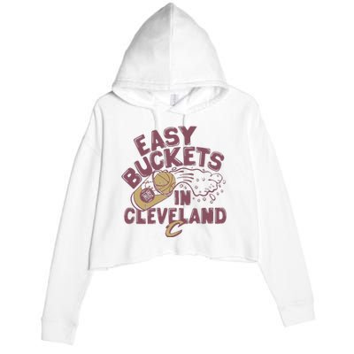 Cavs X Great Lakes Brewing Easy Buckets Crop Fleece Hoodie