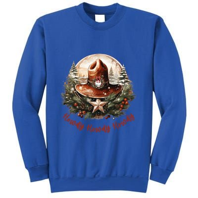 Christmas Xmas Howdy Howdy Howdy Star Cool Gift Sweatshirt